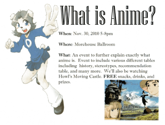 Anime Club  Student Activities