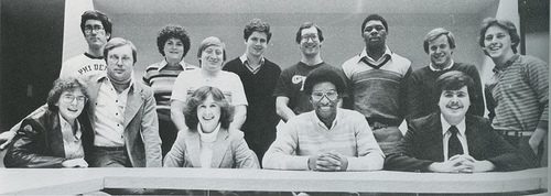 Student Senate '81. Provided by The Quax.