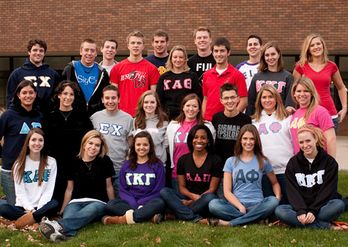 Photo of Greek Community Chapter Council provided by drake.edu